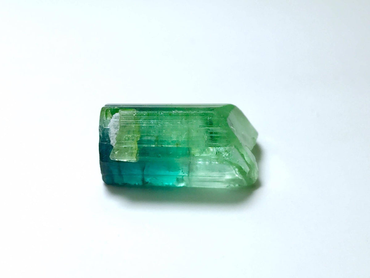 Bi Color Terminated Tourmaline Crystal