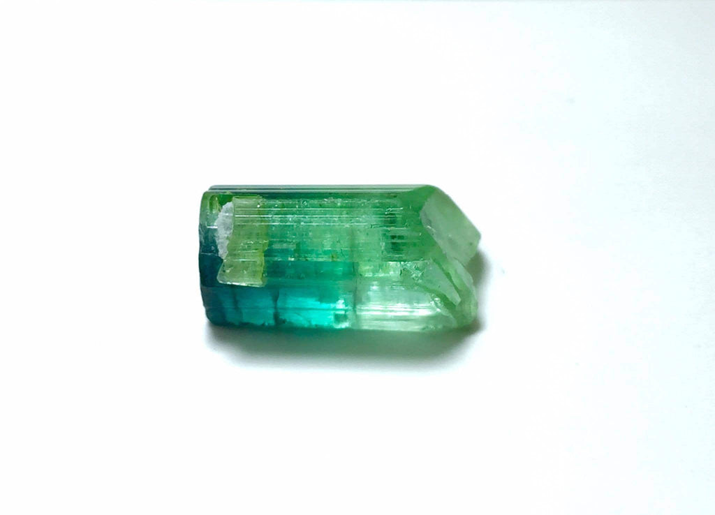 Bi Color Terminated Tourmaline Crystal