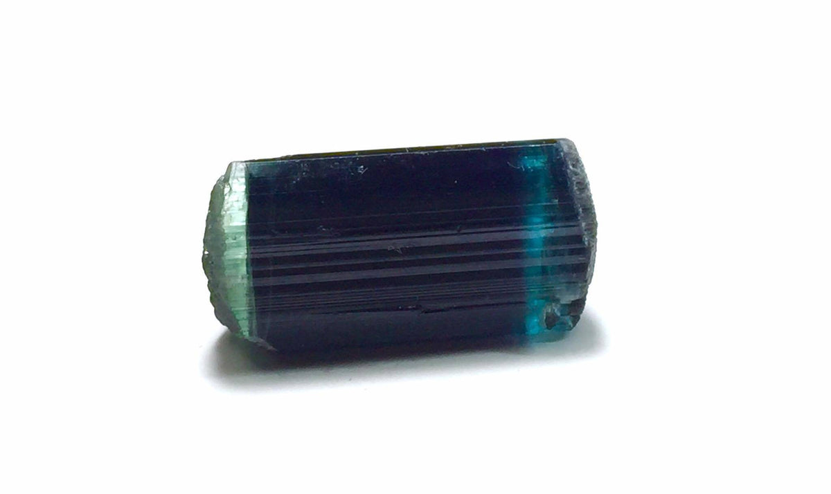 Blue Cap Double Termination Tourmailine Crystal