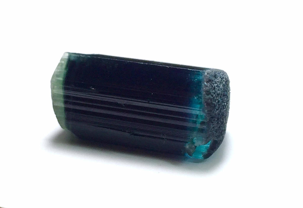 Blue Cap Double Termination Tourmailine Crystal