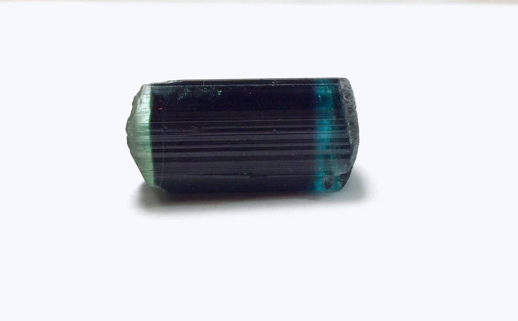 Blue Cap Double Termination Tourmailine Crystal