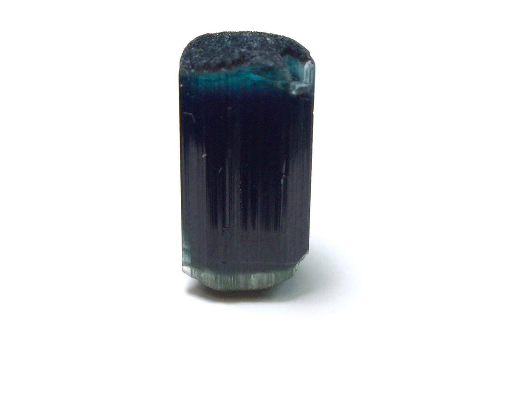Blue Cap Double Termination Tourmailine Crystal