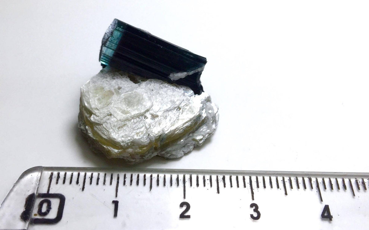 Blue Cap Bi Color Tourmaline Specimen