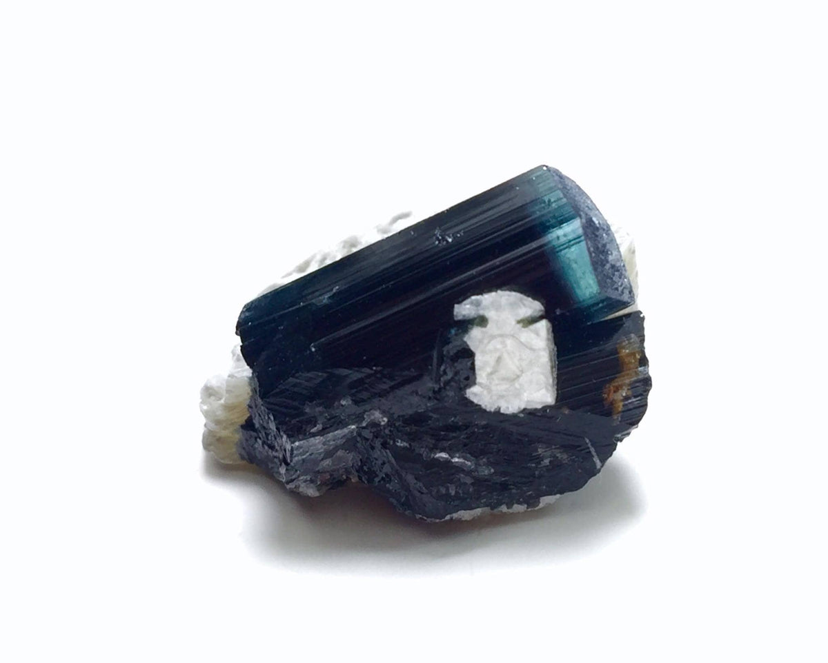 Blue Cap Bi Color Tourmaline Specimen