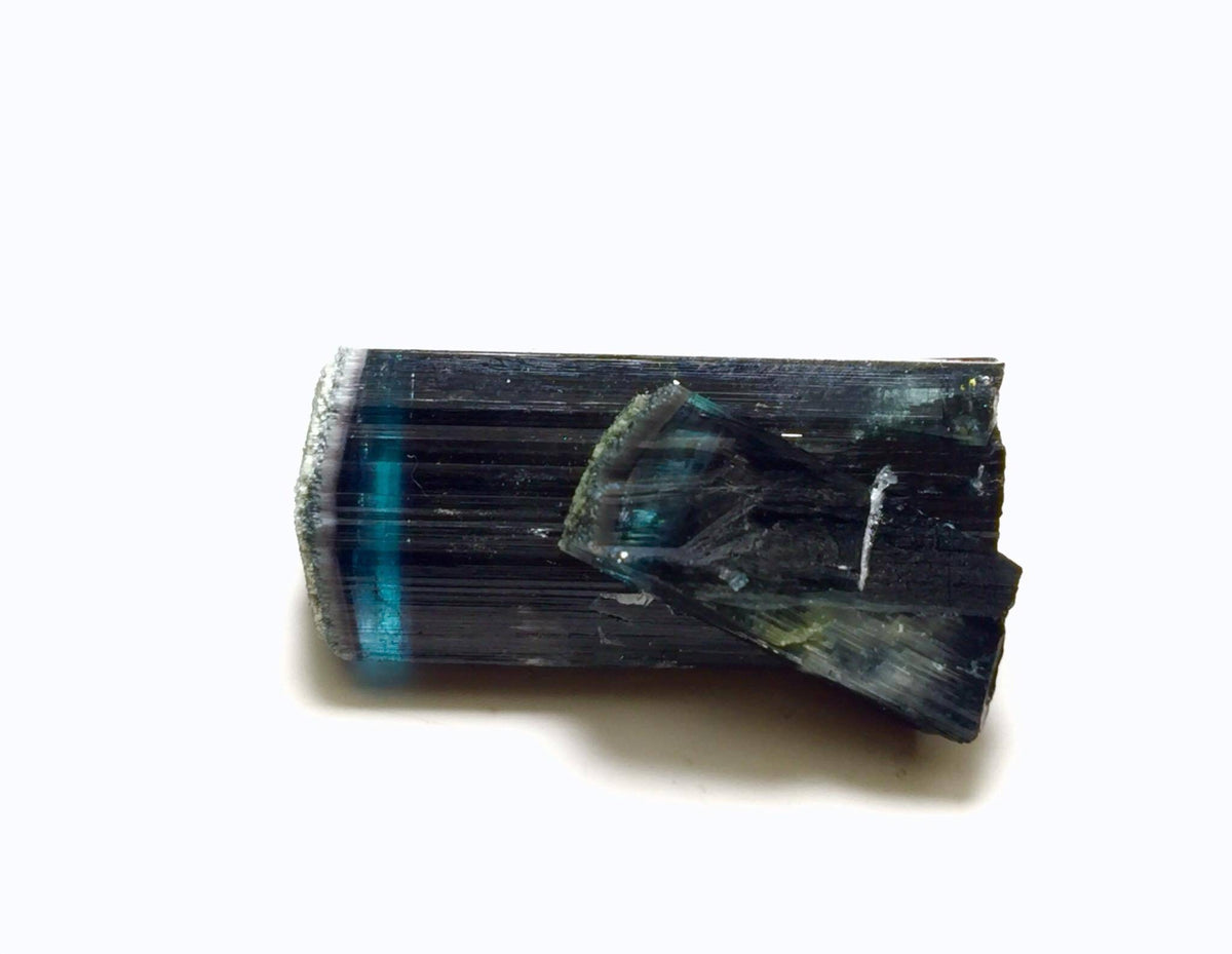 Blue Cap Tourmailine Specimen
