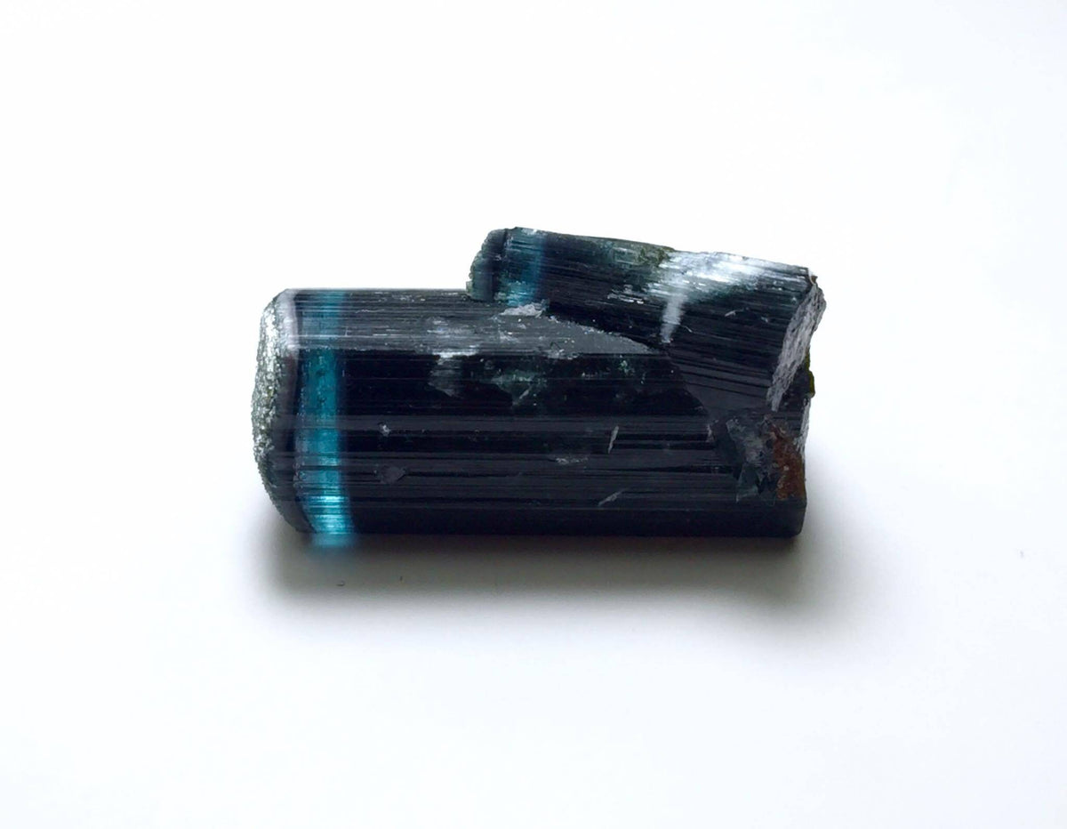 Blue Cap Tourmailine Specimen