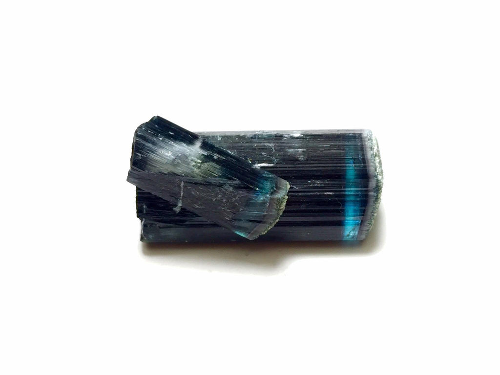 Blue Cap Tourmailine Specimen