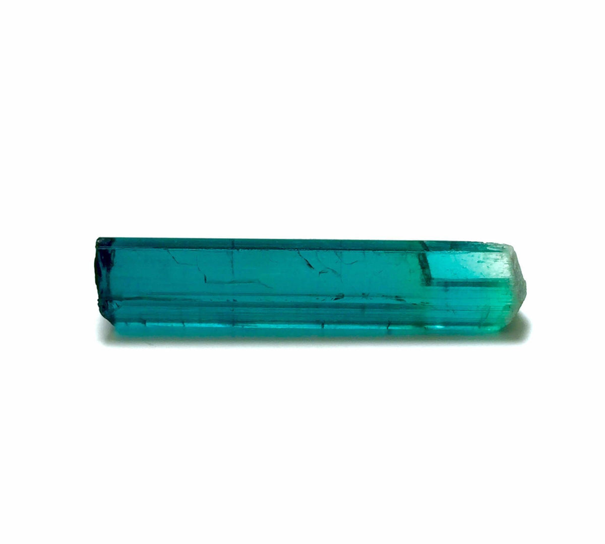 Neon Blue Terminated Tourmaline Crystal