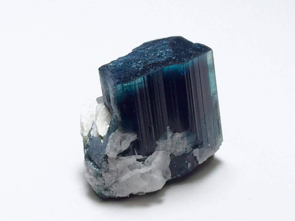 BLUE CAP TOURMALINE Crystal Specimen
