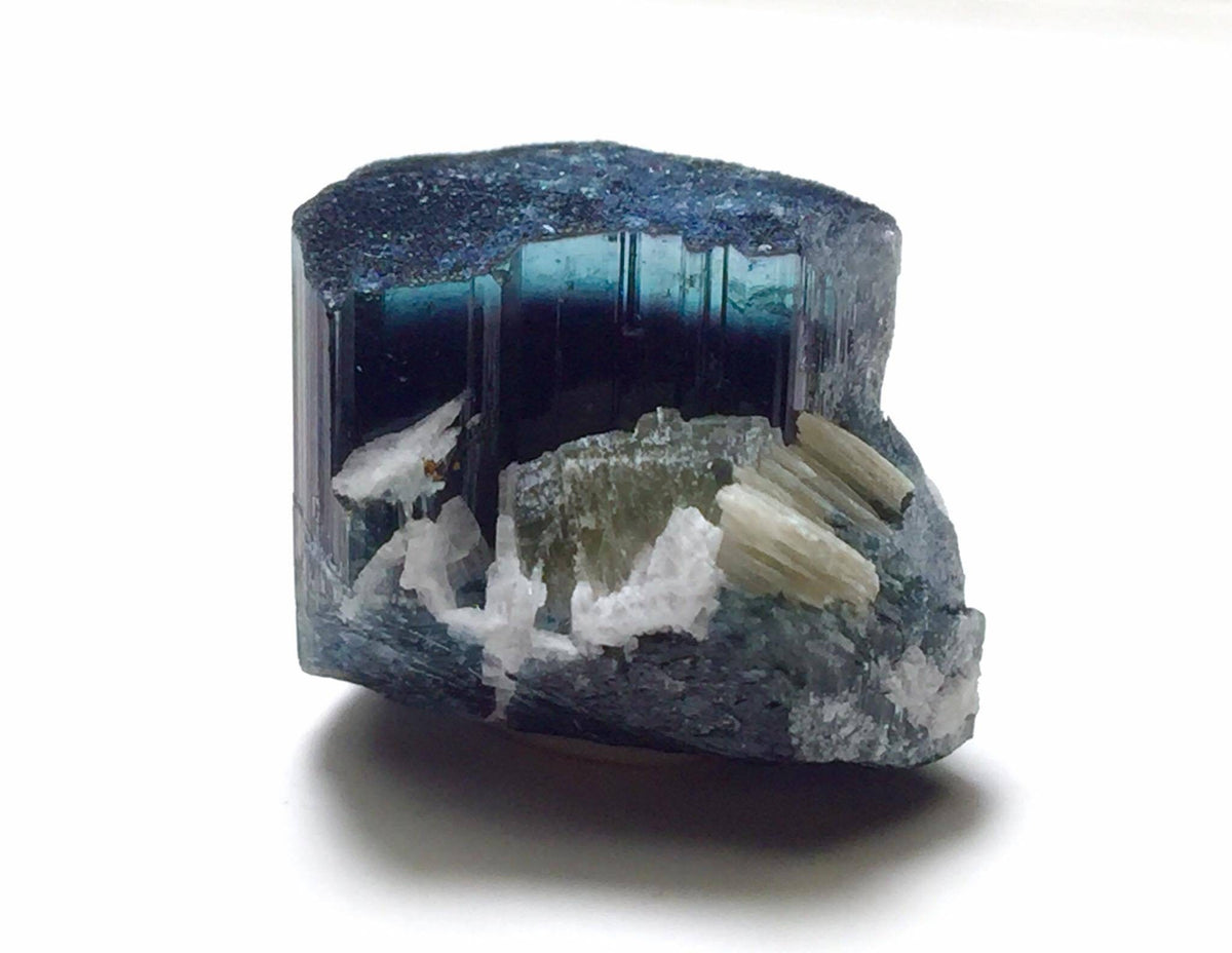 BLUE CAP TOURMALINE Crystal Specimen