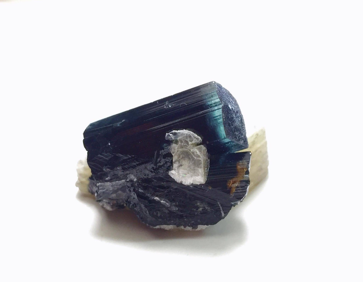 Blue Cap Bi Color Tourmaline Specimen