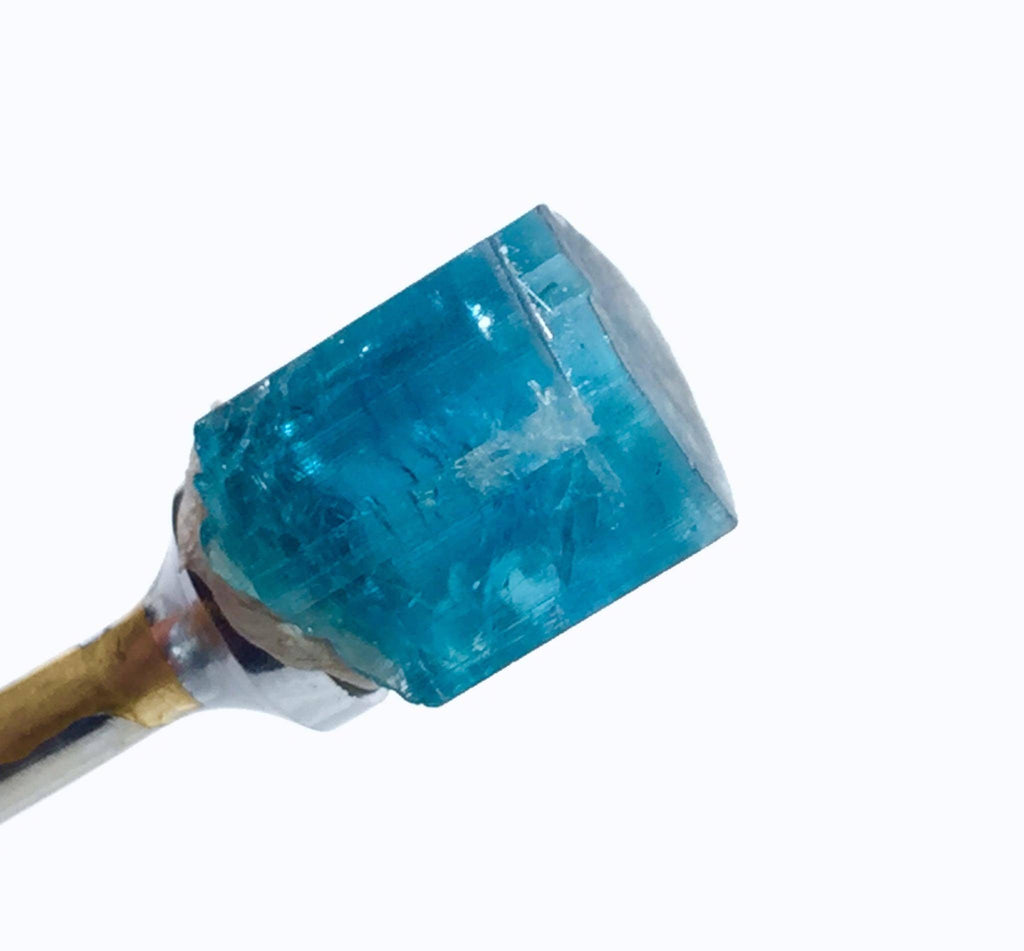 Sea Blue Tourmaline Bunch Crystal