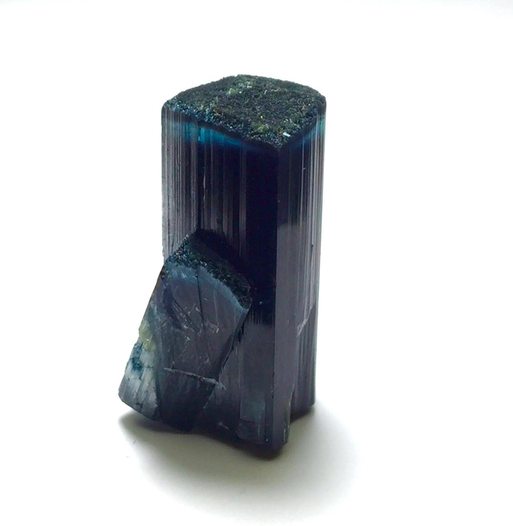 Blue Cap Tourmailine Specimen