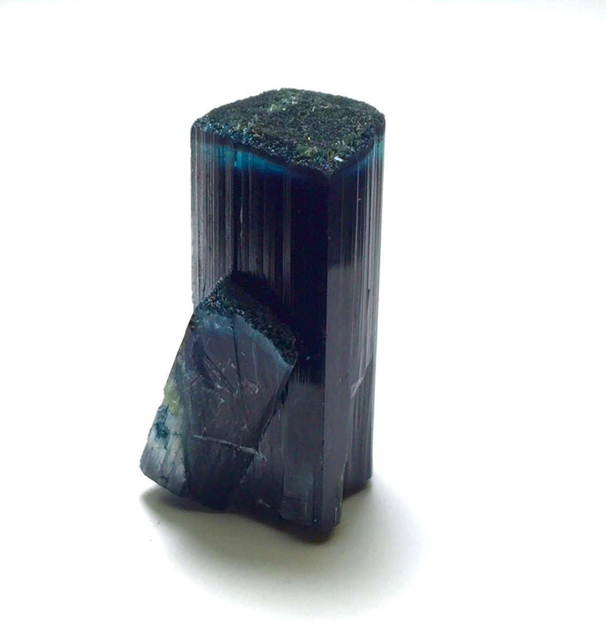 Blue Cap Tourmailine Specimen