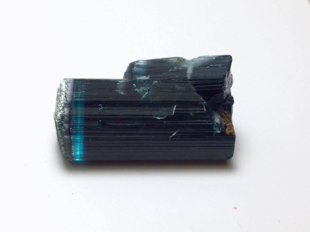Blue Cap Tourmailine Specimen