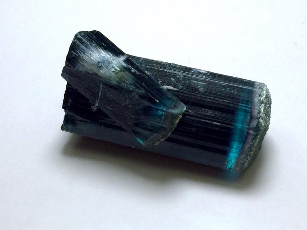Blue Cap Tourmailine Specimen