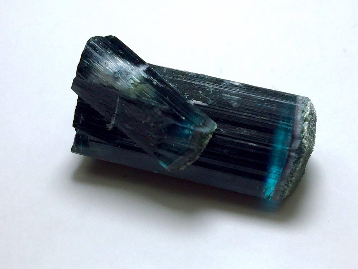 Blue Cap Tourmailine Specimen