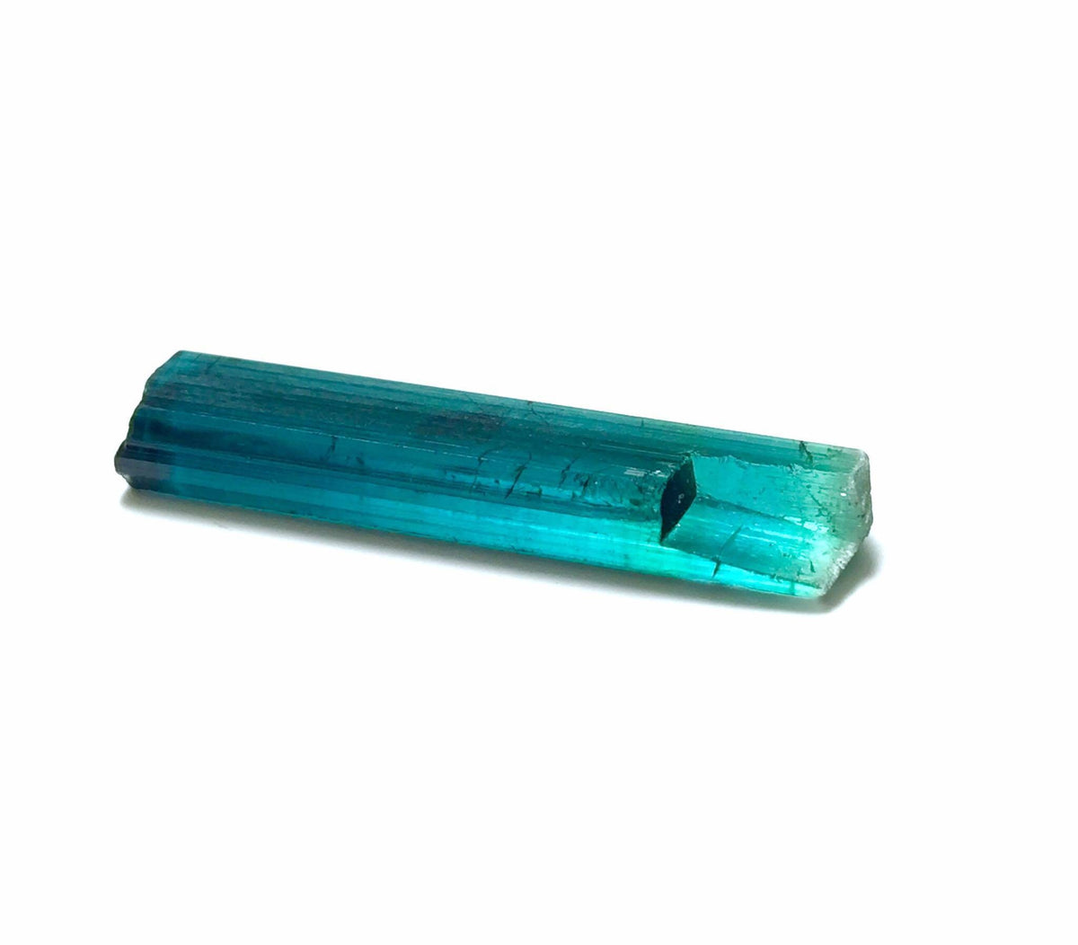 Neon Blue Terminated Tourmaline Crystal