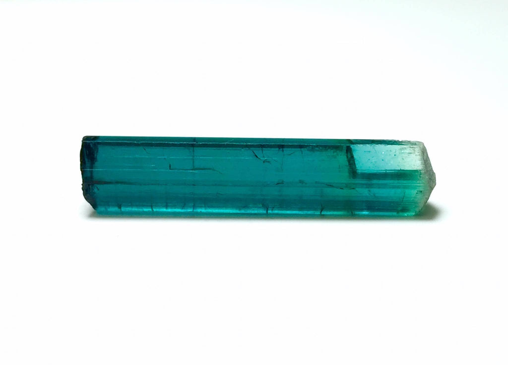 Neon Blue Terminated Tourmaline Crystal