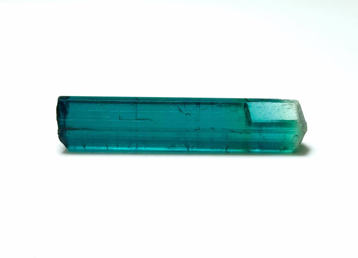 Neon Blue Terminated Tourmaline Crystal