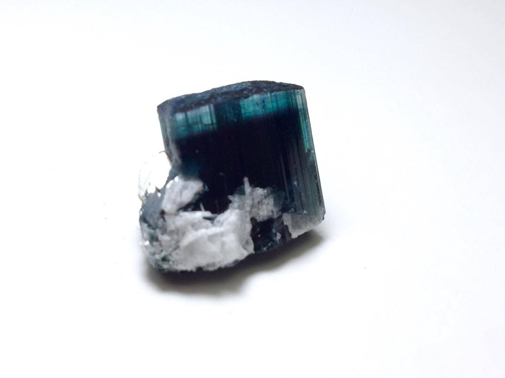 BLUE CAP TOURMALINE Crystal Specimen