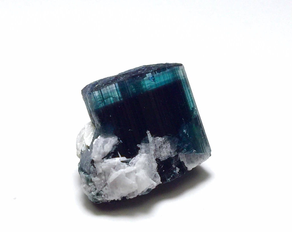 BLUE CAP TOURMALINE Crystal Specimen
