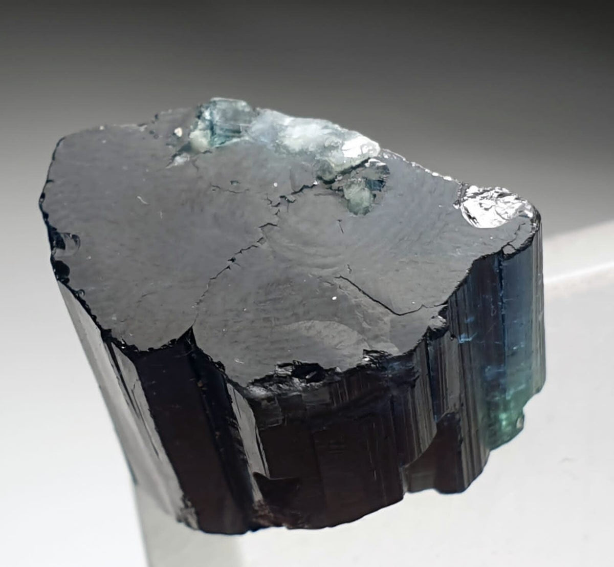 Ink Blue Tourmaline Crystal