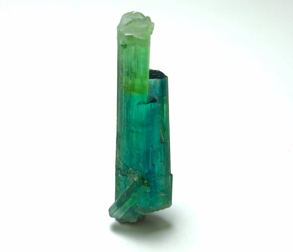 Bi Color Tourmaline Spray Specimen