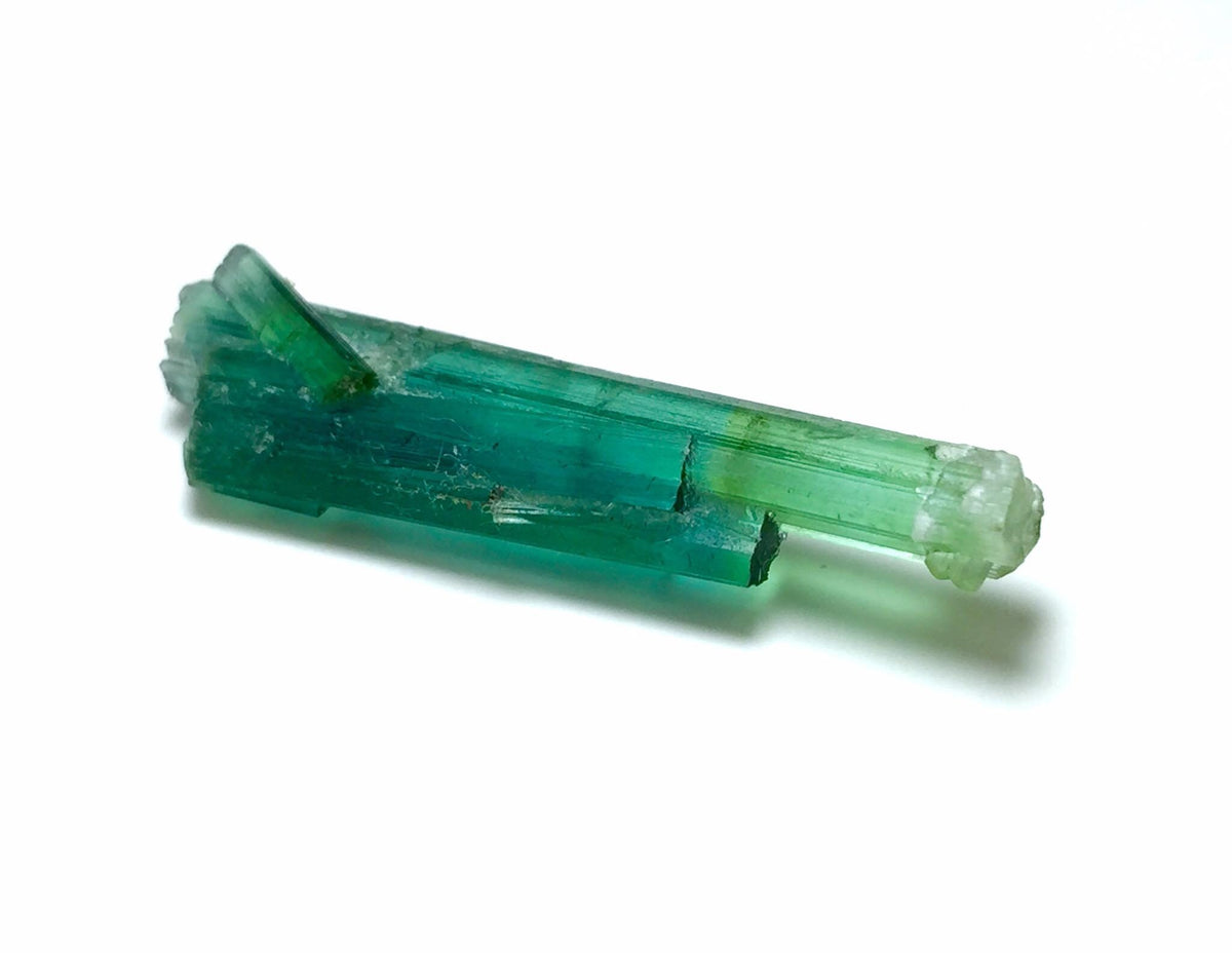 Bi Color Tourmaline Spray Specimen