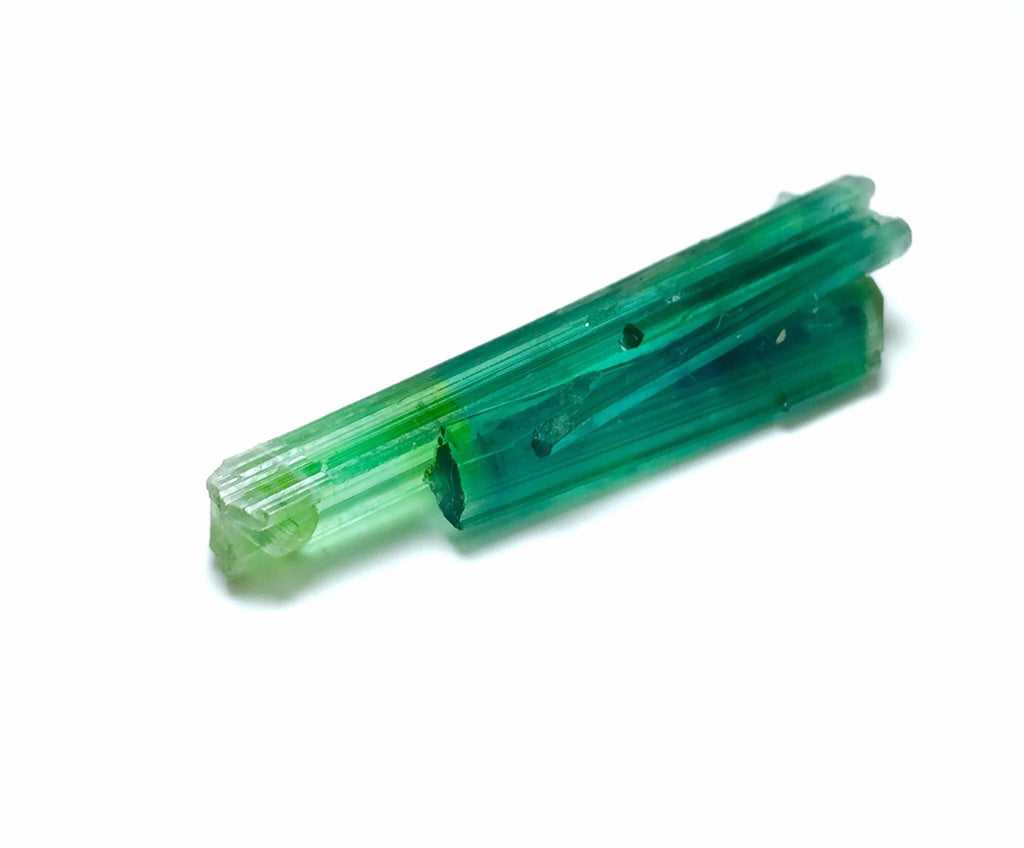 Bi Color Tourmaline Spray Specimen
