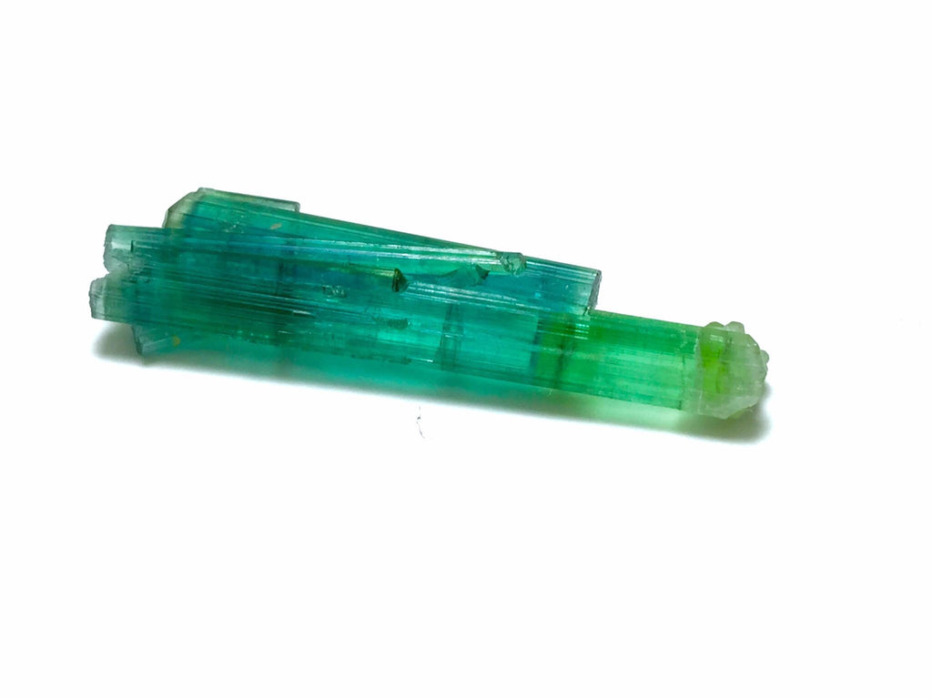 Bi Color Tourmaline Spray Specimen