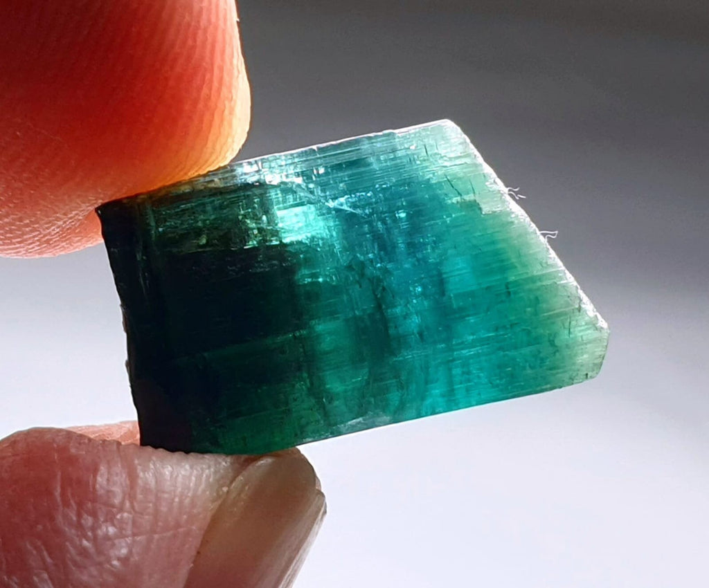 Sea Blue Tourmaline Crystal