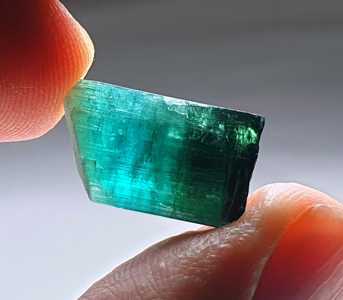Sea Blue Tourmaline Crystal