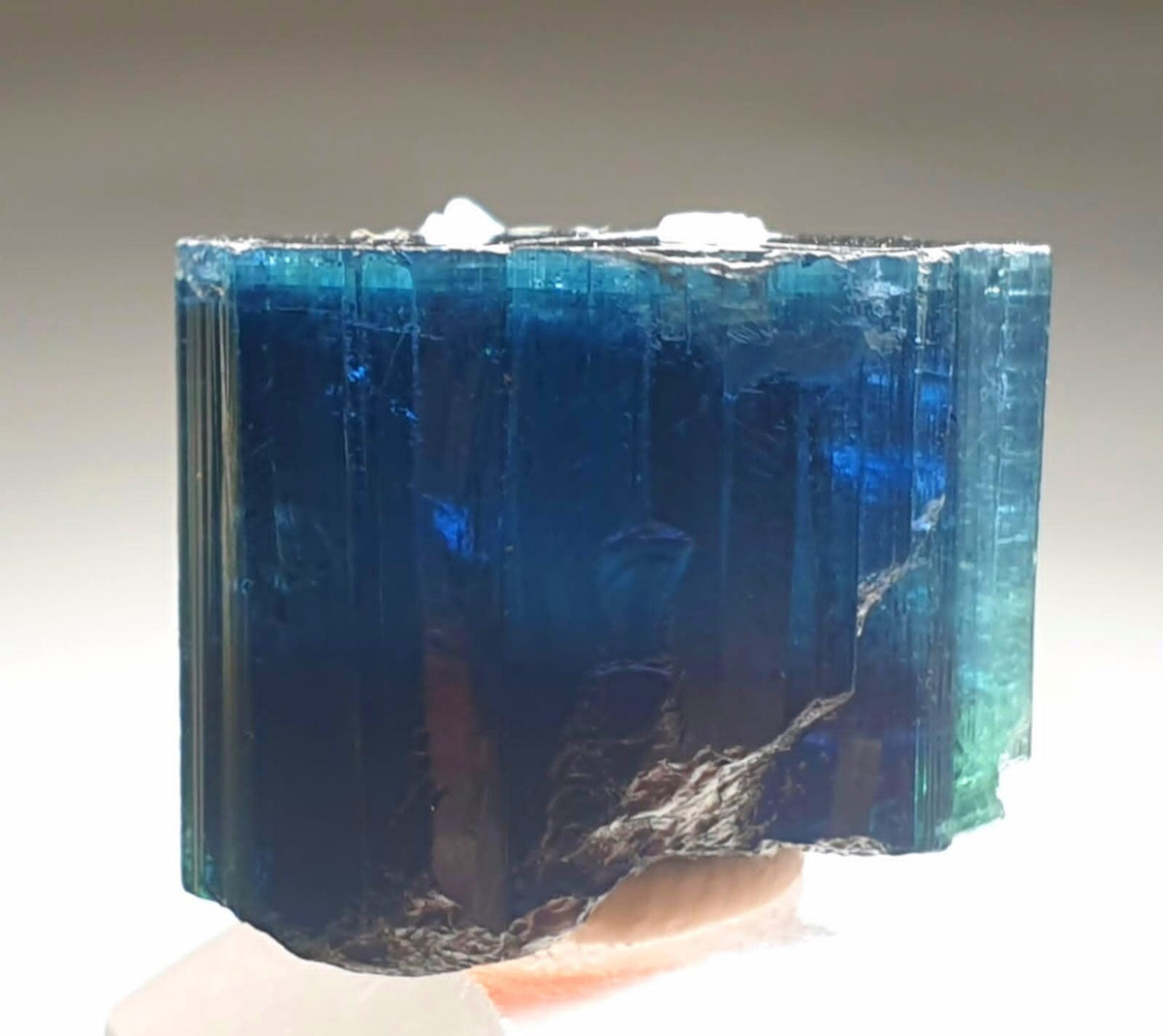Ink Blue Tourmaline Crystal