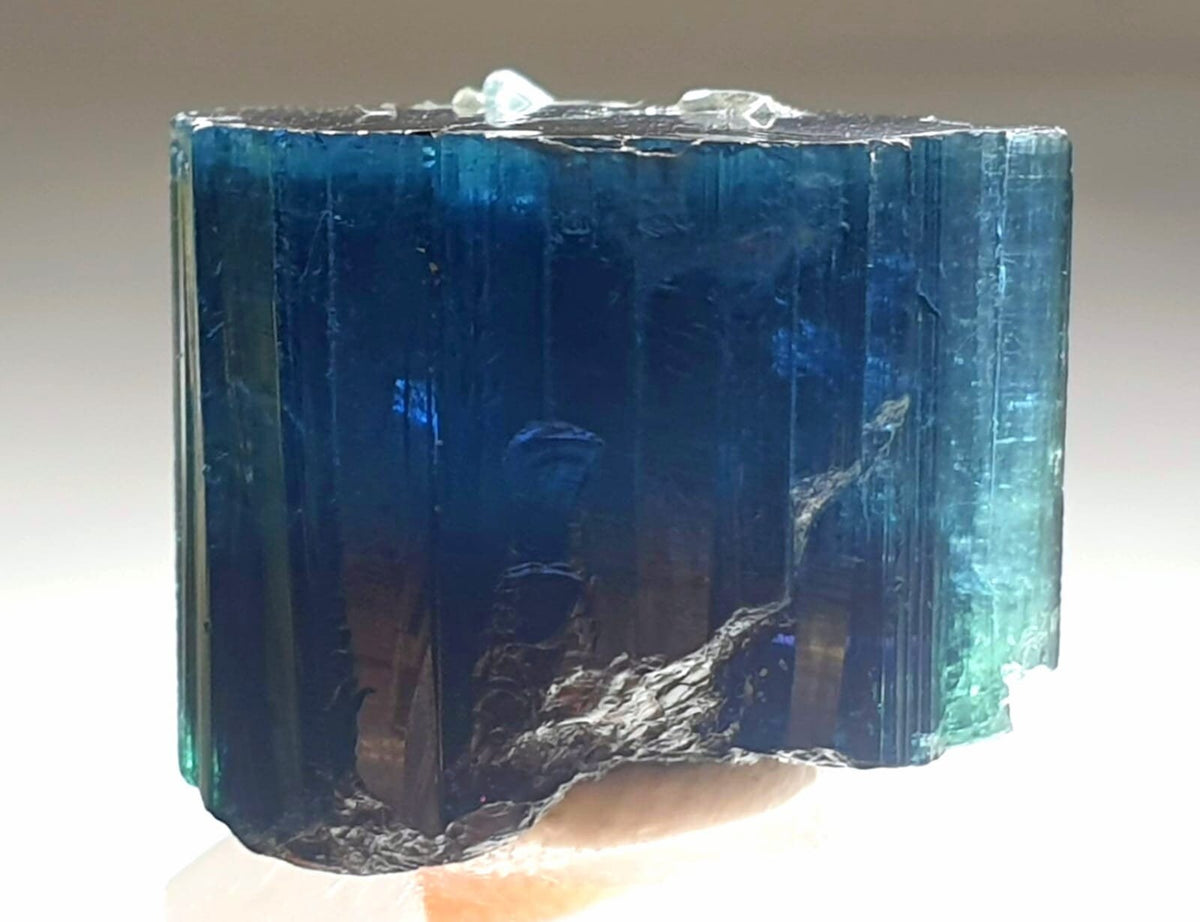 Ink Blue Tourmaline Crystal