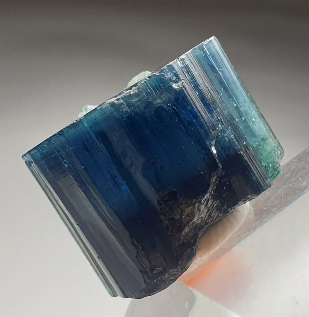 Ink Blue Tourmaline Crystal