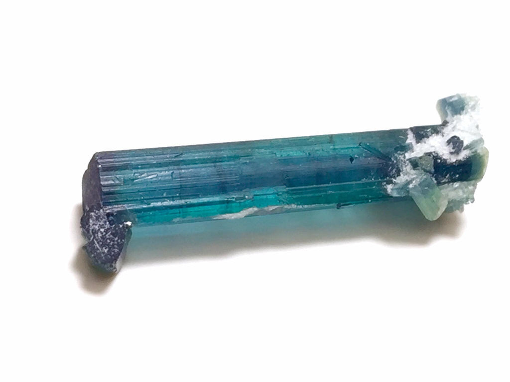 Ink Blue Tourmaline Crystal Specimen