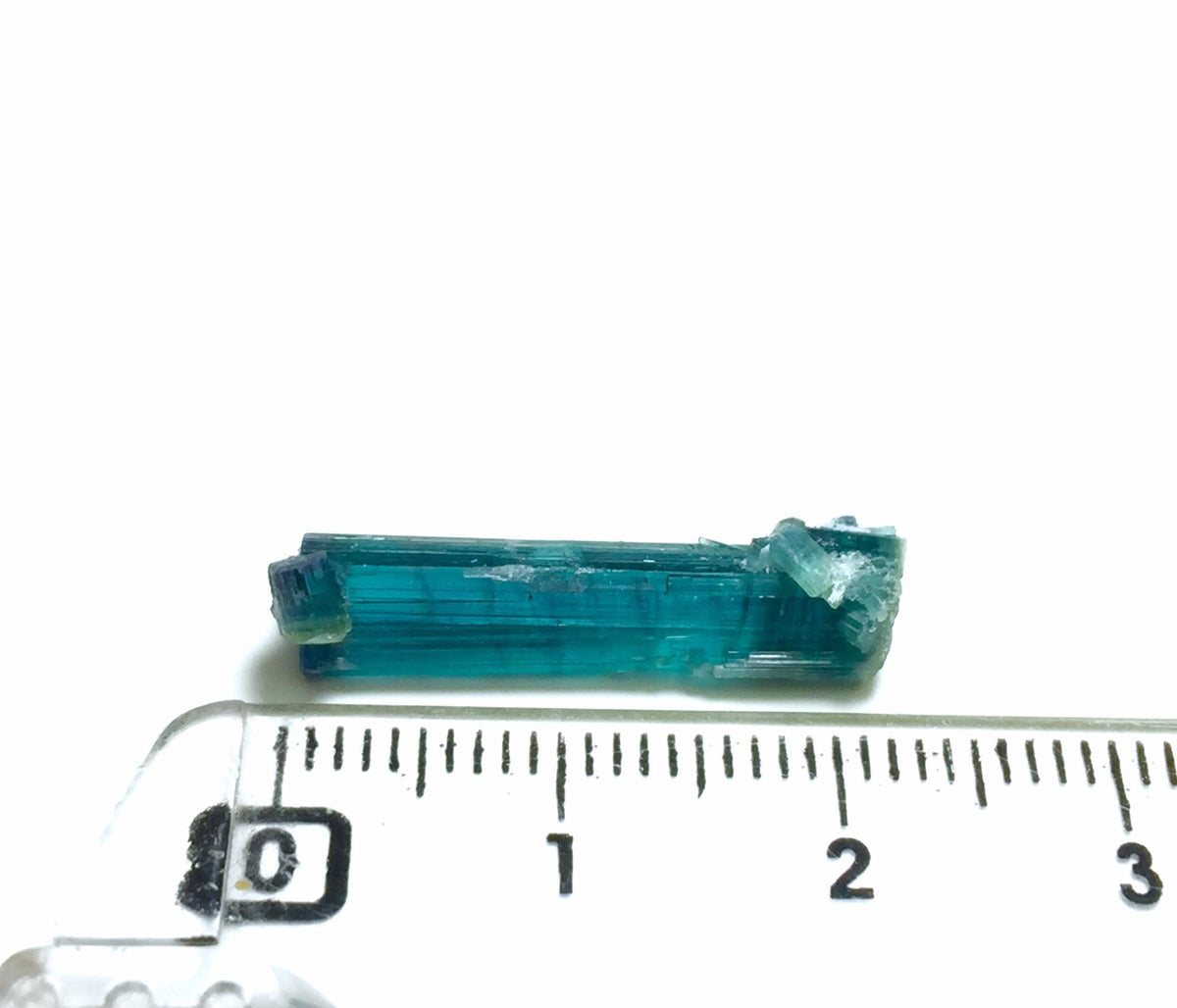 Ink Blue Tourmaline Crystal Specimen