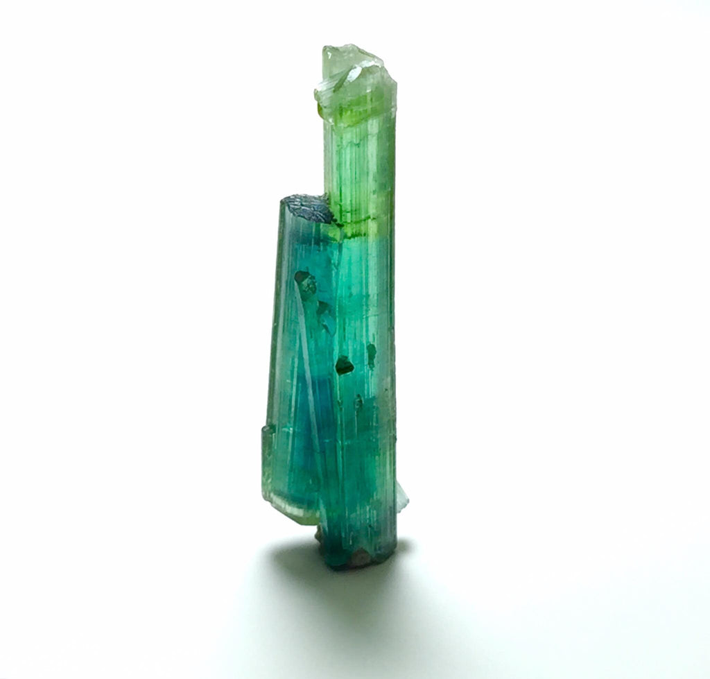 Bi Color Tourmaline Spray Specimen