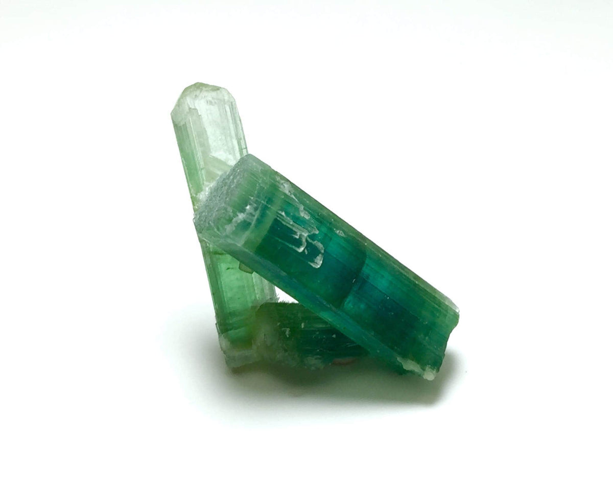 Bi-Color Tourmaline Specimen: Natural Afghanistan Crystal