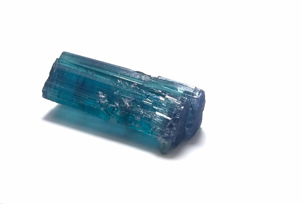 Deep Ink Blue Tourmaline Crystal