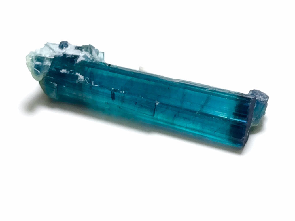 Ink Blue Tourmaline Crystal Specimen