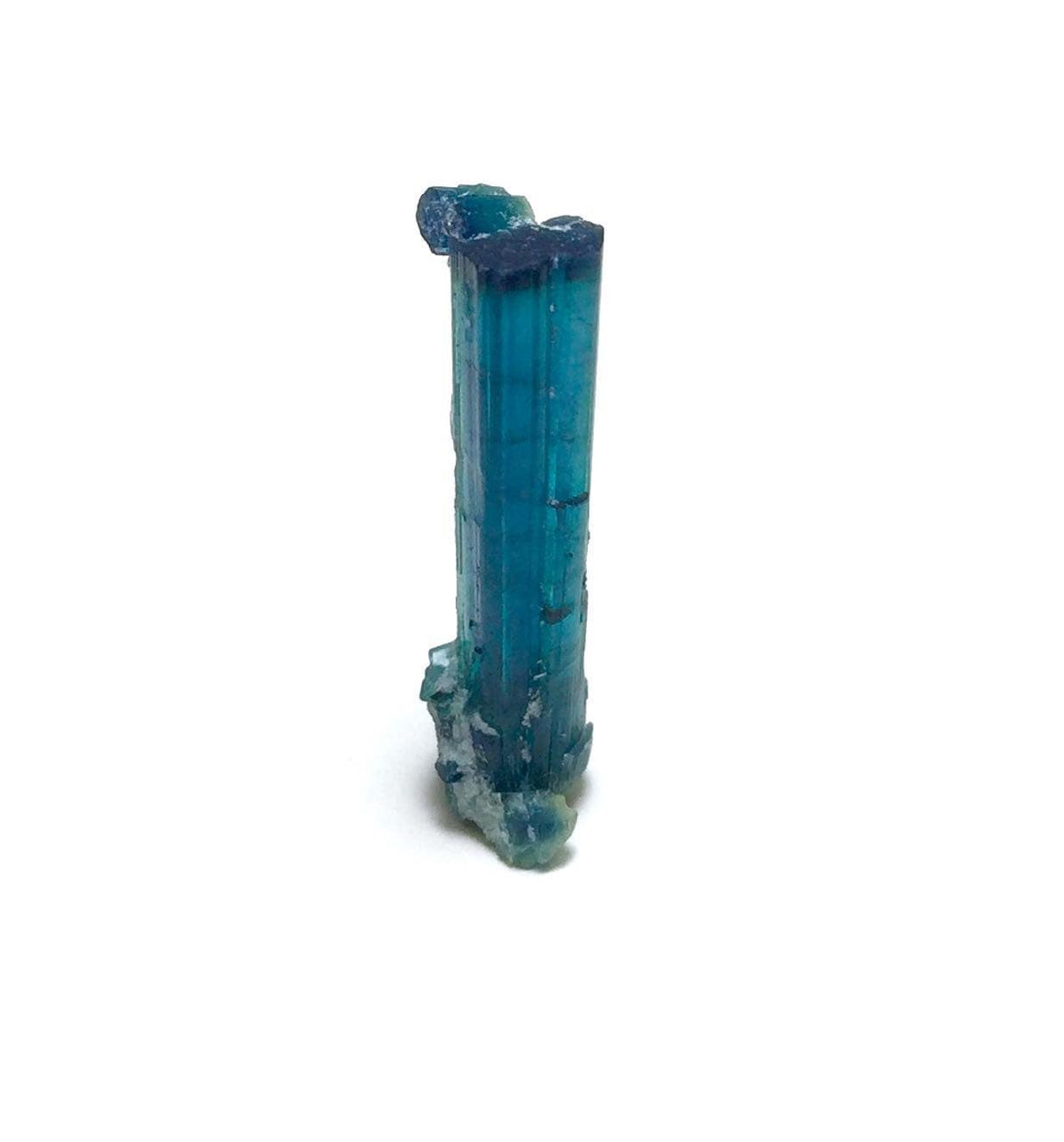 Ink Blue Tourmaline Crystal Specimen