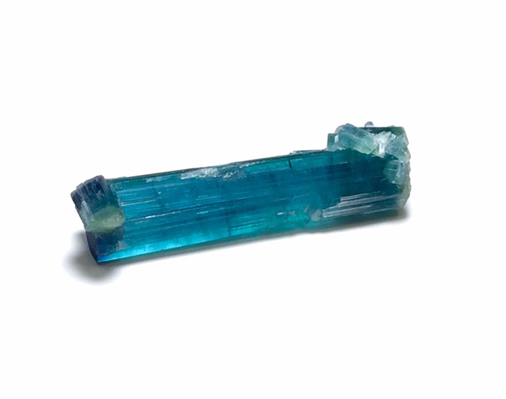 Ink Blue Tourmaline Crystal Specimen