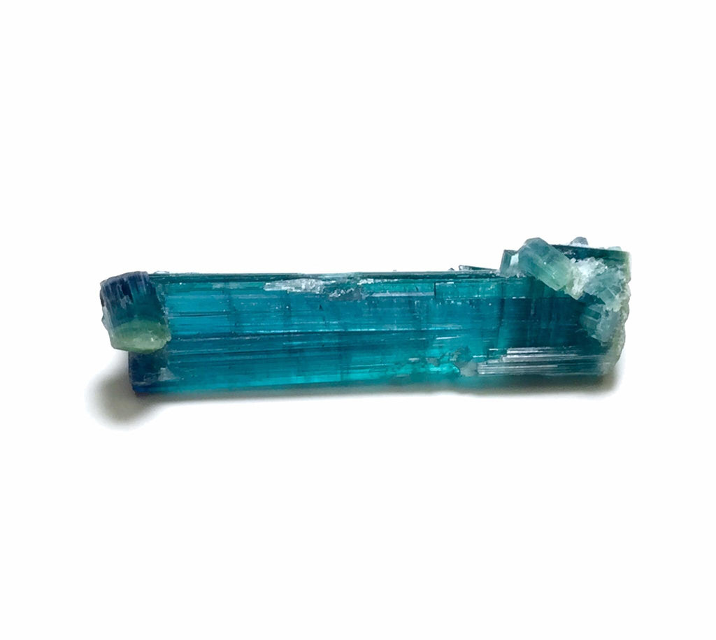Ink Blue Tourmaline Crystal Specimen