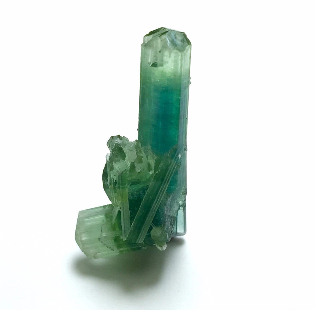 Double-Terminated Bi-Color Tourmaline Specimen: Afghanistan Pech Mine