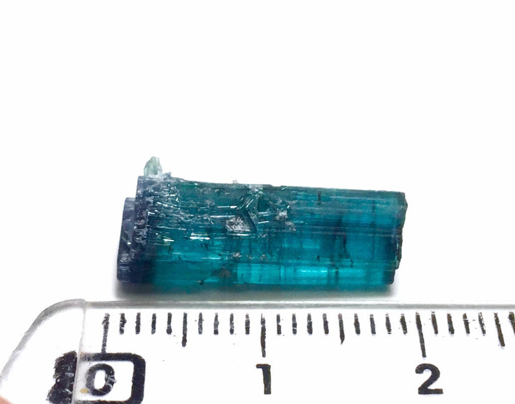 Deep Ink Blue Tourmaline Crystal