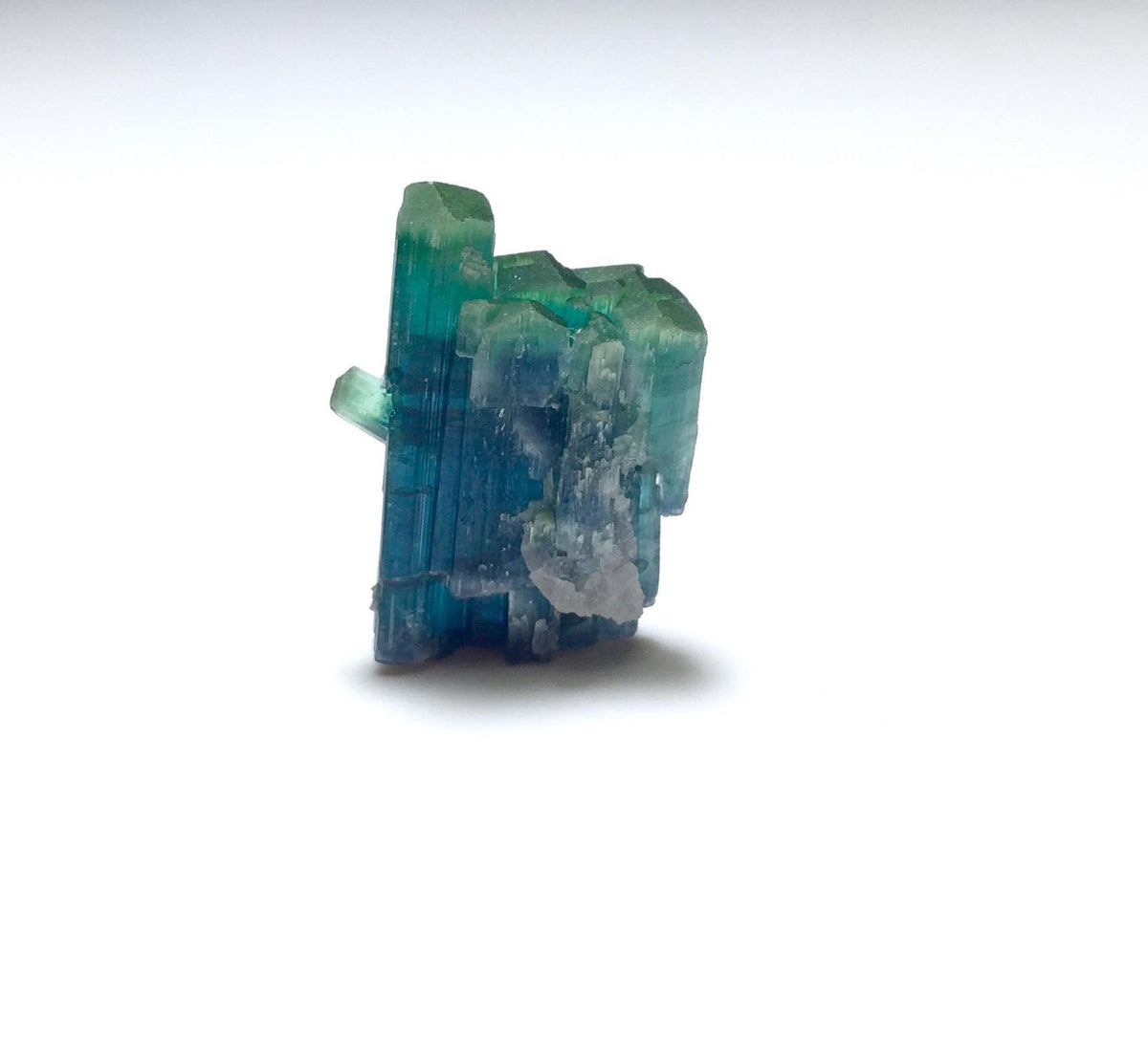Natural Indicolite Tourmaline Crystal Spray - Afghanistan Peche Mine