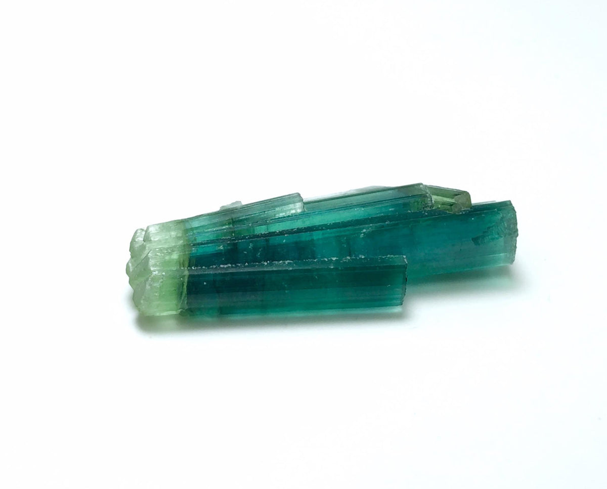 Blue Bi Tourmaline Bunch Specimen