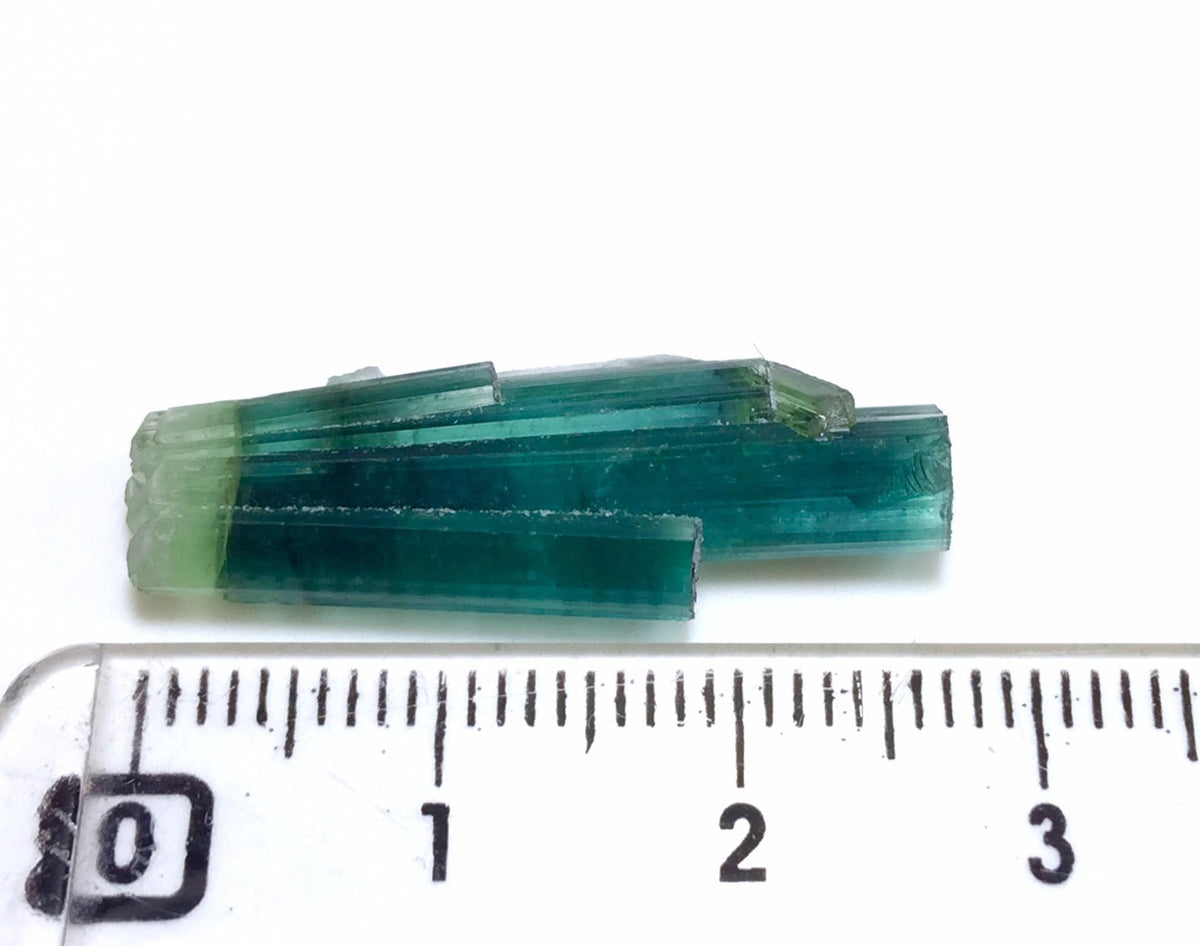 Blue Bi Tourmaline Bunch Specimen